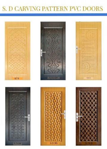Carving Pattern PVC Door
