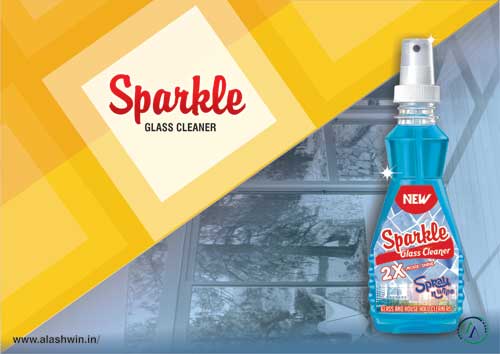 Liquid Glass Cleaner, For Mirrors, Computer Screen, Table Top