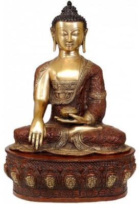 Brass Gautam Buddha Statue