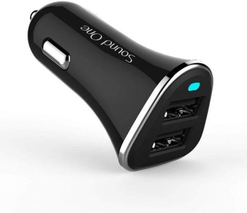Sound One 3.1A Dual Port 24W Smart Car Charger (SO-DCC-510)