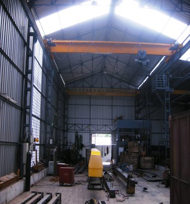 DOUBLE GIRDER TOP RUNNING OVERLOAD CRANES