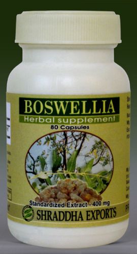 BOSWELLIA CAPSULES (Boswellia Serrata Gum Extract Capsules)