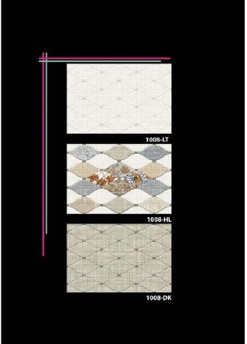 250x375mm Ceramic Wall Tiles 1008, For Bathroom, Flooring, Hotel, Restaurant, Shopping Mall, Tile Type : Digital