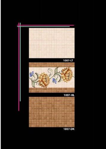 Bathroom Design Ceramic Wall Tiles 1007, Tile Type : Digital, Eleation, Porcelain, Quartzite, Sanitarym