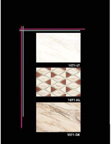 Digital Inkjet Ceramic Wall Tiles 1071, For Bathroom, Flooring, Hotel, Restaurant, Shopping Mall