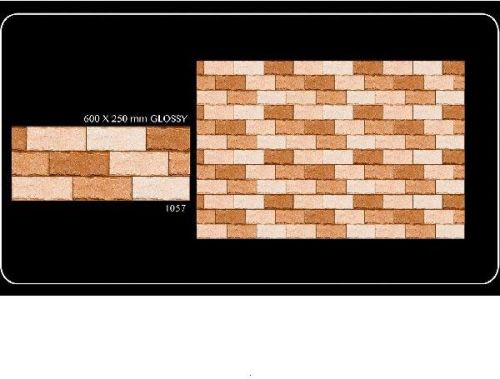 Glazed Kitchan Ceramic Wall Tiles 1057, For Bathroom, Elevation, Exterior, Interior, Kitchen, Size : 1x1ft