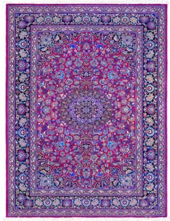 Woolen 00050 Toudeshk Nain From Central Persia 204 X 150 Cm