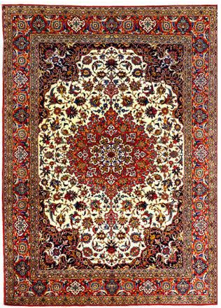 Woolen 16080 Isfahan From Central Persia 373 X 262 CM