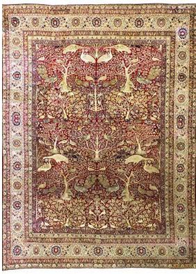 Woolen 16190 Ravar Kerman From South Persia 515 X 380 CM