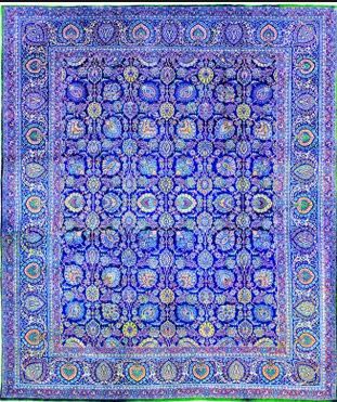 02506 Hamadan From West Persia 445 x 386 cm