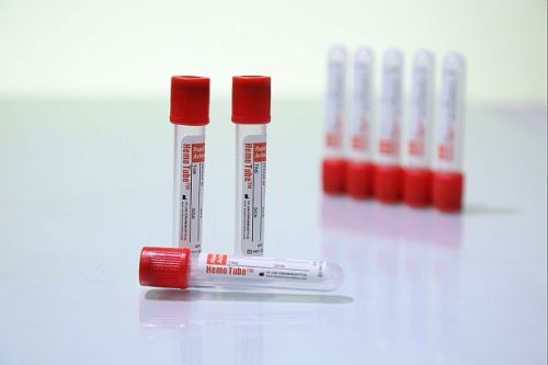 Vacuum Blood Collection Tubes, For Laboratory, Color : White With Colorfull Cap