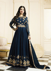 Chiffon Anarkali Salwar Kameez 1, Occasion : Bridal Wear