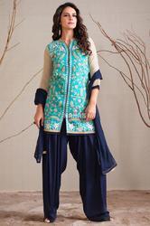 Unstitched Cotton Printed Salwar Kameez, Occasion : Casual Wear, Party Wear