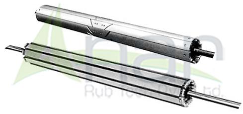 Metal Slat Expander Roller, For Leather, Paper, Plywood, Textile, Length : Customize