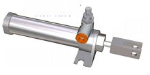 Round Polished Stainless Steel Pneumatic Cylinder, For Industrial, Power : Electric