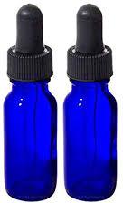 15ml Blue Rubber Dropper Bottle