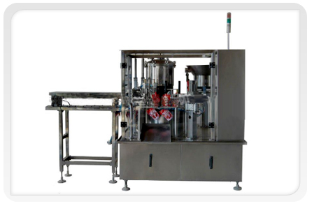 100% SUS304 Stainless Steel Spout Packing Machine, For Beverage