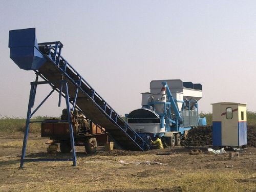 Mobile Concrete Batching Plant