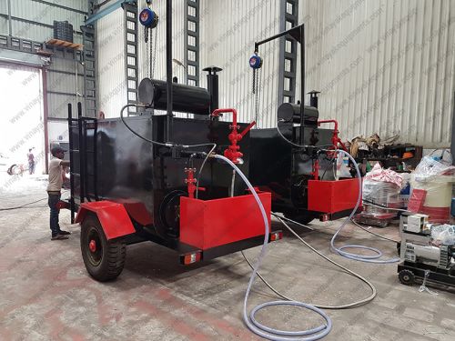 Trolley Mounted Bitumen Emulsion Sprayer