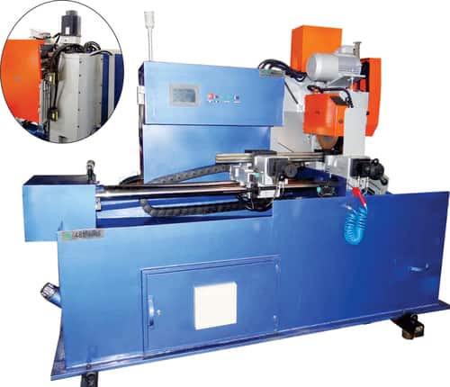 2AXIS SERVO AUTOMATIC PIPE SAWING MACHINE, For Cutting, Work Type : SS, Alu