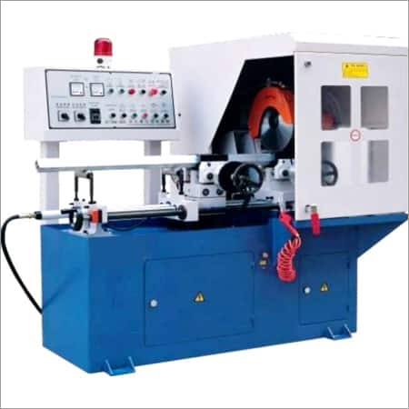 Fully Automatic Aluminum Pipe Sawing Machine, For Cutting, Color : Blue