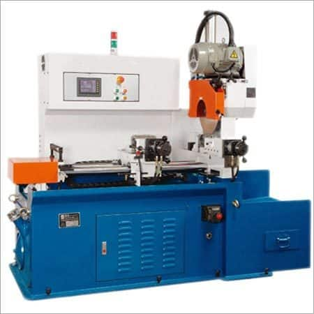 JE 485 AT S Automatic Servo Pipe Bar Cutting Machine Single Axis