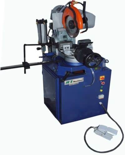 JE315 Semi-Automatic Tube Cutting Machine, Color : Blue