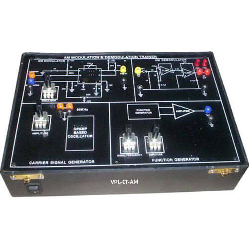 Amplitude Modulation & Demodulation Trainer (VPL-CT-AM)