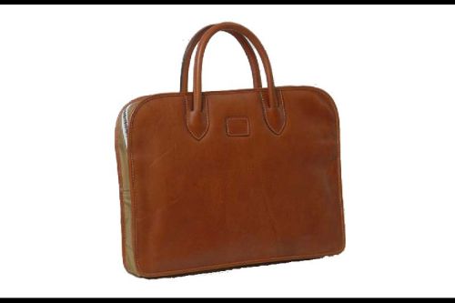 Leather Business Cases, Color : Red