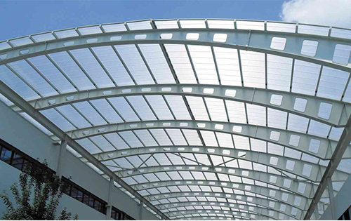 FIBERGLASS ROOFING SHADE, Dimension : 2mm Thick