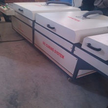 UV Curing System With IR and Hot Air Dryer