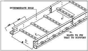 Ladder Cable Tray Bolted