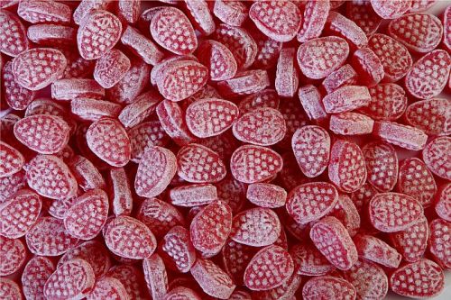 Strawberry Candy, Color : Red