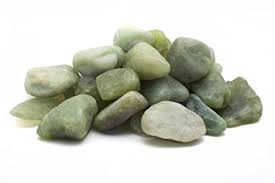 Round Matte Rainforest Green Pebbles, For Floor Designs, Flooring, Float Pool Area