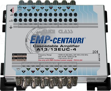 Amplifier A13/13EUC-4, Packaging Type : Grey, Blue