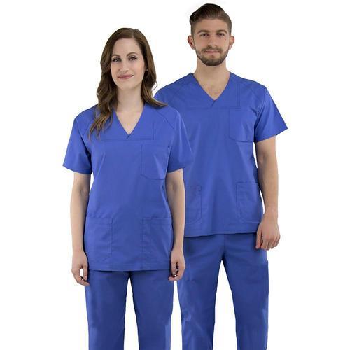 Plain Scrub Suits, Sleeve Type : Half