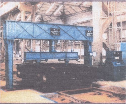 Static Bogie Load Testing Machine