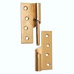 Polished Metal Door Hinges, Length : 2inch, 3inch, 4inch, 6inch