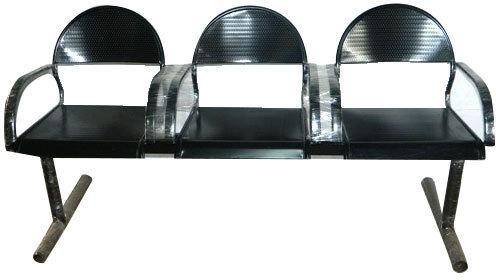 CRCA Sheet Waiting Room Benches, Color : Black