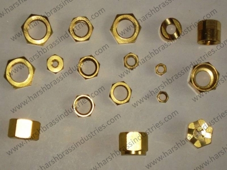 Brass Hex Nuts