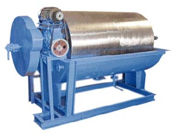 Blue Semi Automatic Electric Powder Coated Drum Dryer, For Food Industry, Voltage : 220v