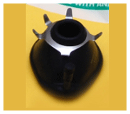 RUBBER FACE MASK WITH HEAD STRAP