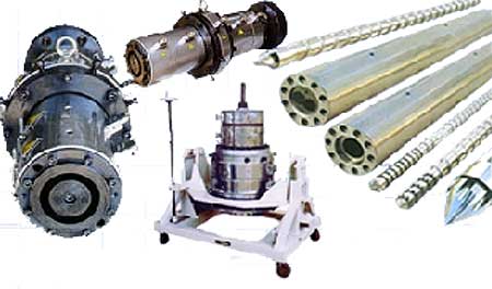 Screws and Barrels For Extrusion and Injection Blow Machines