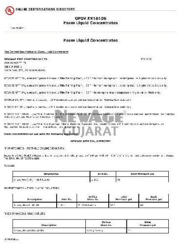 UL Approved Foam Compound, Color : White