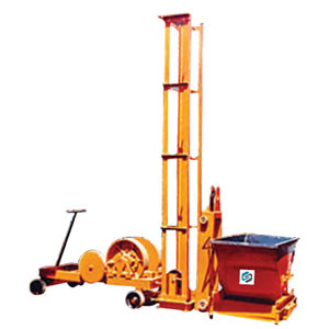 Builder Hoist, Power : 10 HP/12.5 HP, Diesel Engine, Air Cooled.