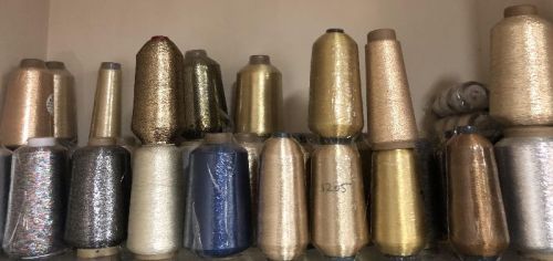 Dyed MH Zari Yarns, Feature : Attractive Color, Fade Resistance