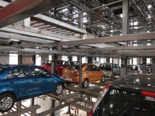 Automatic Multi Level Four Wheeler Parking System