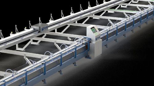 Servo Controlled Tangential Belt Mule Spinning Machine YZJ-1