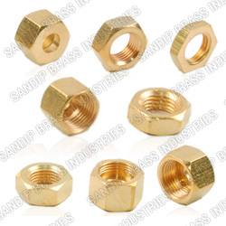 Brass nuts, Grade : AISI, ASTM, BS, DIN
