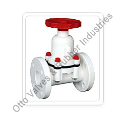 PP Diaphragm Valve Flange End